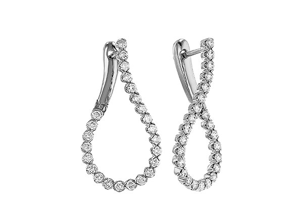 C320-16143: EARRINGS 1.00 TW