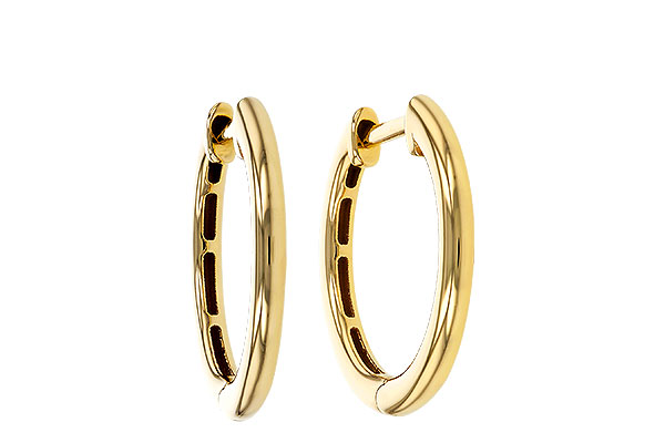 C320-17016: GOLD EARRINGS (16MM)