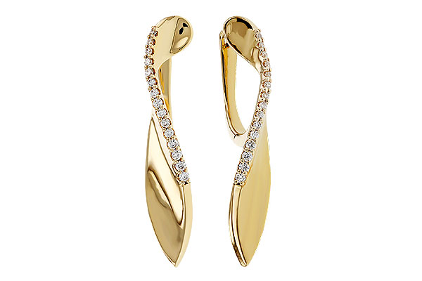 C320-17034: EARRINGS .18 TW