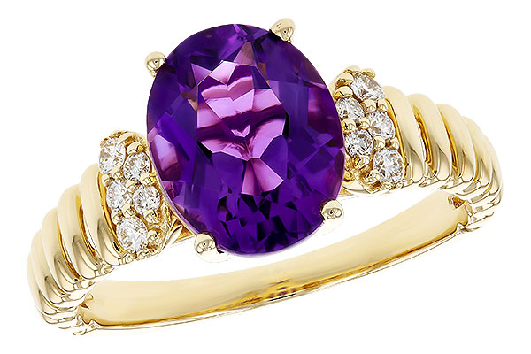 C321-00661: LDS RG 2.12 AMETHYST 2.26 TGW (10x8MM AMY)