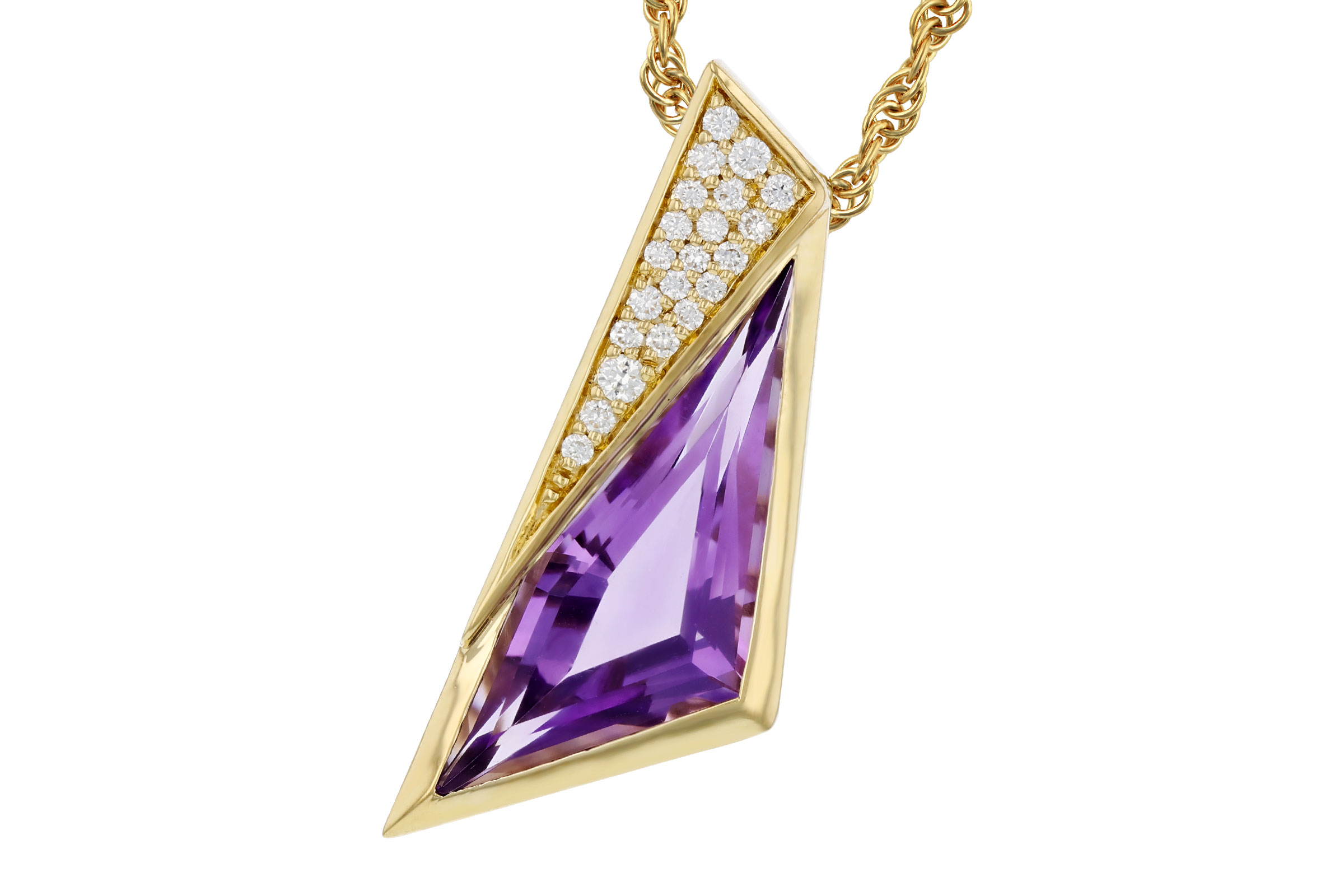 C321-02516: NECKLACE 2.24 AMETHYST 2.33 TGW