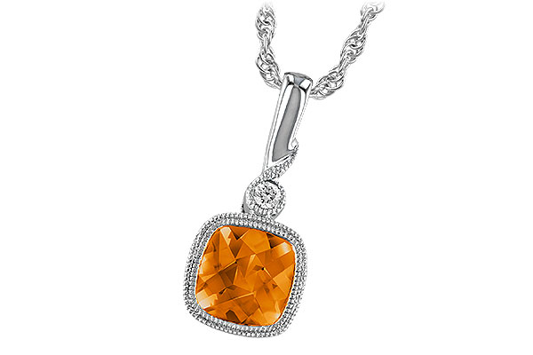 D229-26152: NECK .68 CITRINE .70 TGW
