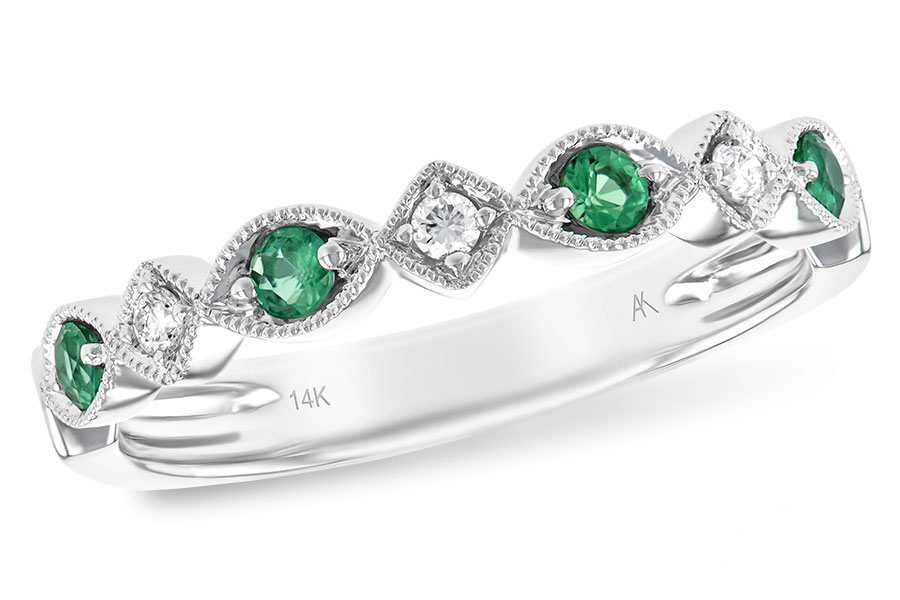 D230-17088: LDS WED RG .15 EMERALD .21 TGW