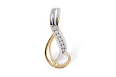 D231-99797: H141-96106 YG SWIRL/WG CHANNEL .16 TW