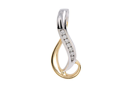 D231-99797: H141-96106 YG SWIRL/WG CHANNEL .16 TW