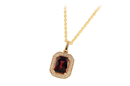 D232-84361: NECK 1.93 GARNET 2.04 TGW
