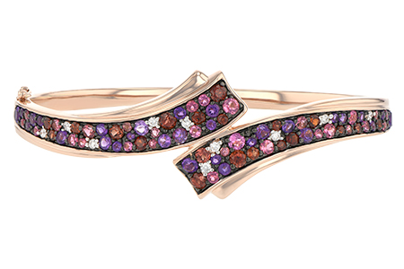 D233-79779: BANGLE 3.12 MULTI-COLOR 3.30 TGW (AMY,GT,PT)