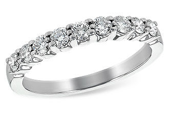 D234-68870: LDS WED RG .50 TW (9 STONES)