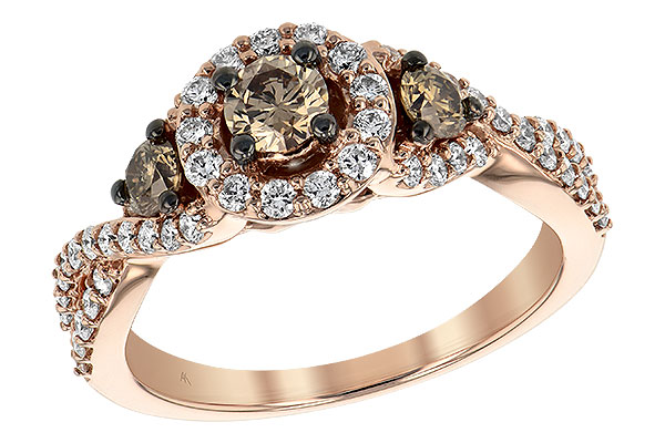 D234-70679: LDS DIA RG .23 BROWN CTR .97 TW