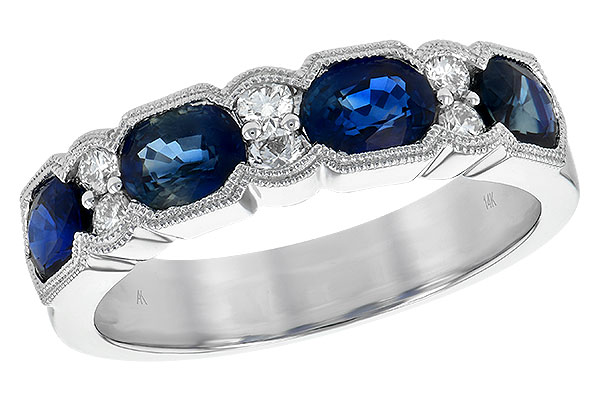 D234-72534: LDS WED RG 1.72 SAPPHIRE 1.90 TGW (5x4MM SAPP)