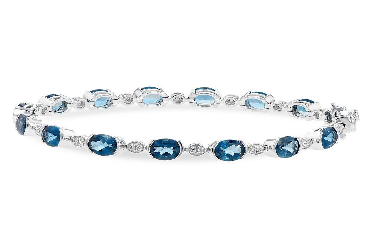 D235-60725: BRACELET 7.20 LONDON BLUE TOPAZ 7.36 TGW