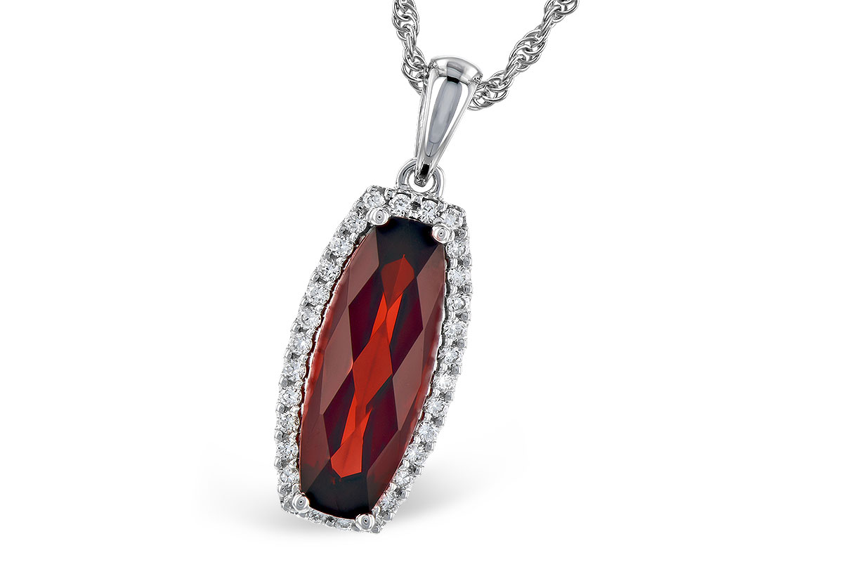 D318-29797: NECK 1.75 GARNET 1.87 TGW