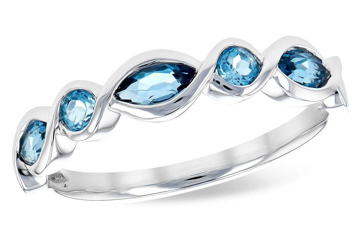 D318-30688: LDS RG .60 TW BLUE TOPAZ