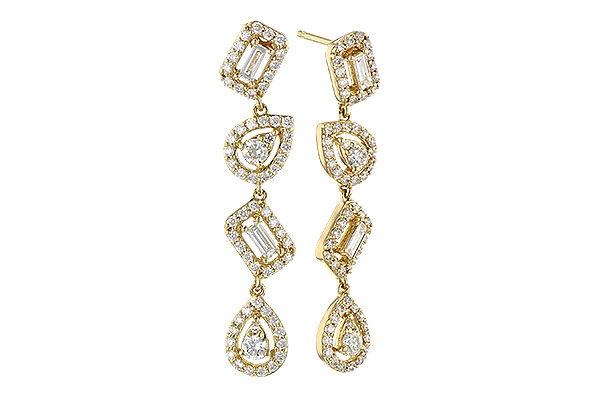 D318-31570: EARR .12 TW BAGUETTES .70 TW