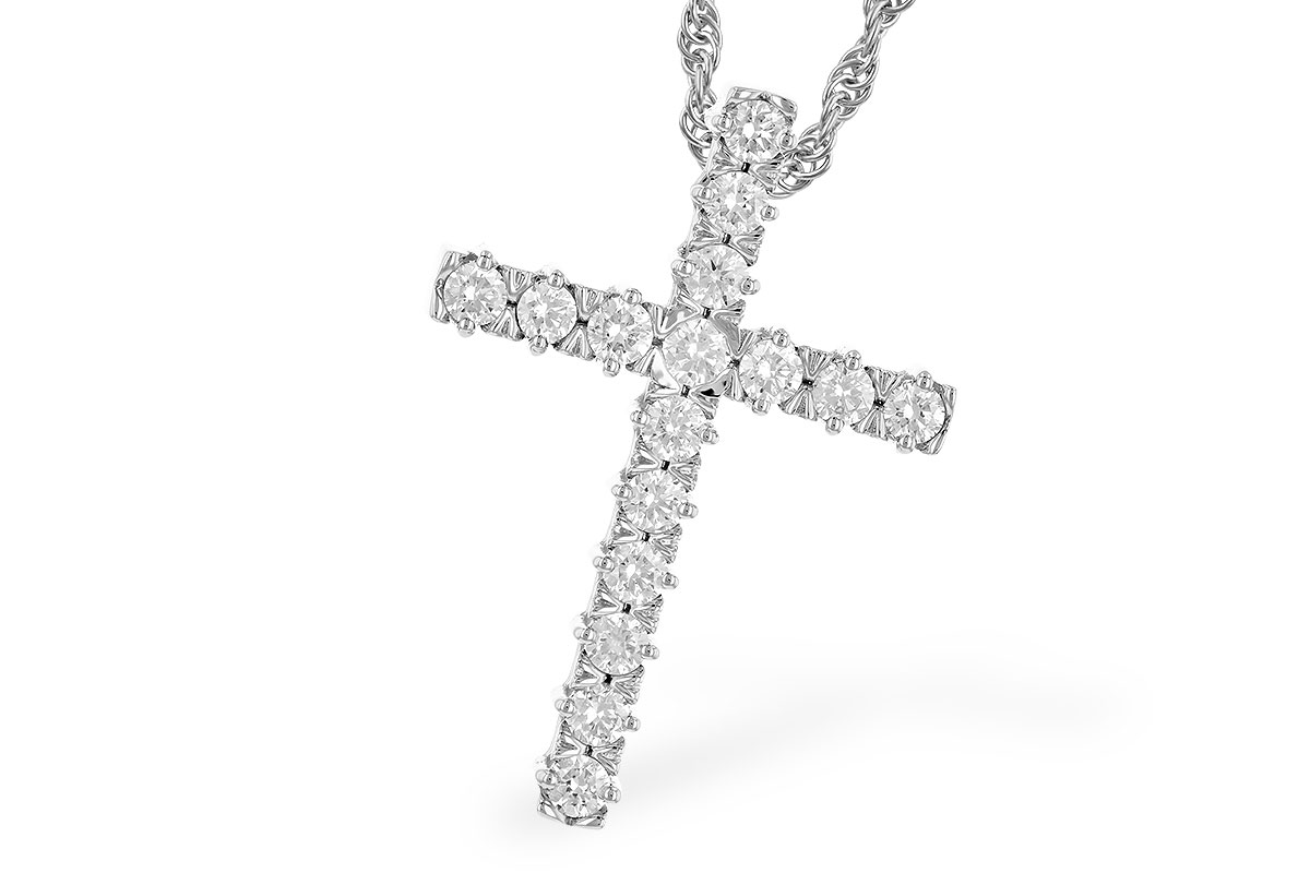 D319-18861: NECKLACE .50 TW