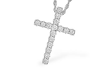 D319-18861: NECKLACE .50 TW