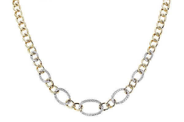 D319-19797: NECKLACE 1.15 TW (17")