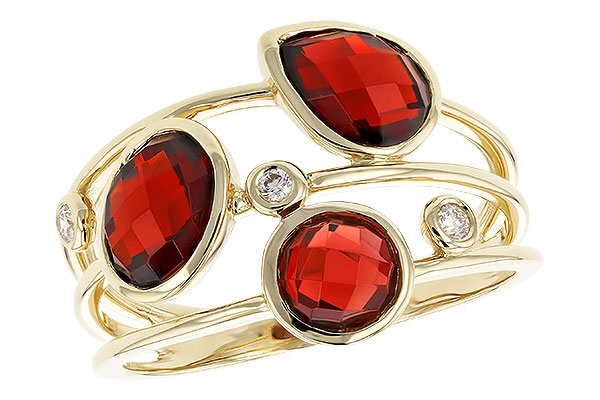 D319-20652: LDS RG 3.07 TW GARNET 3.12 TGW