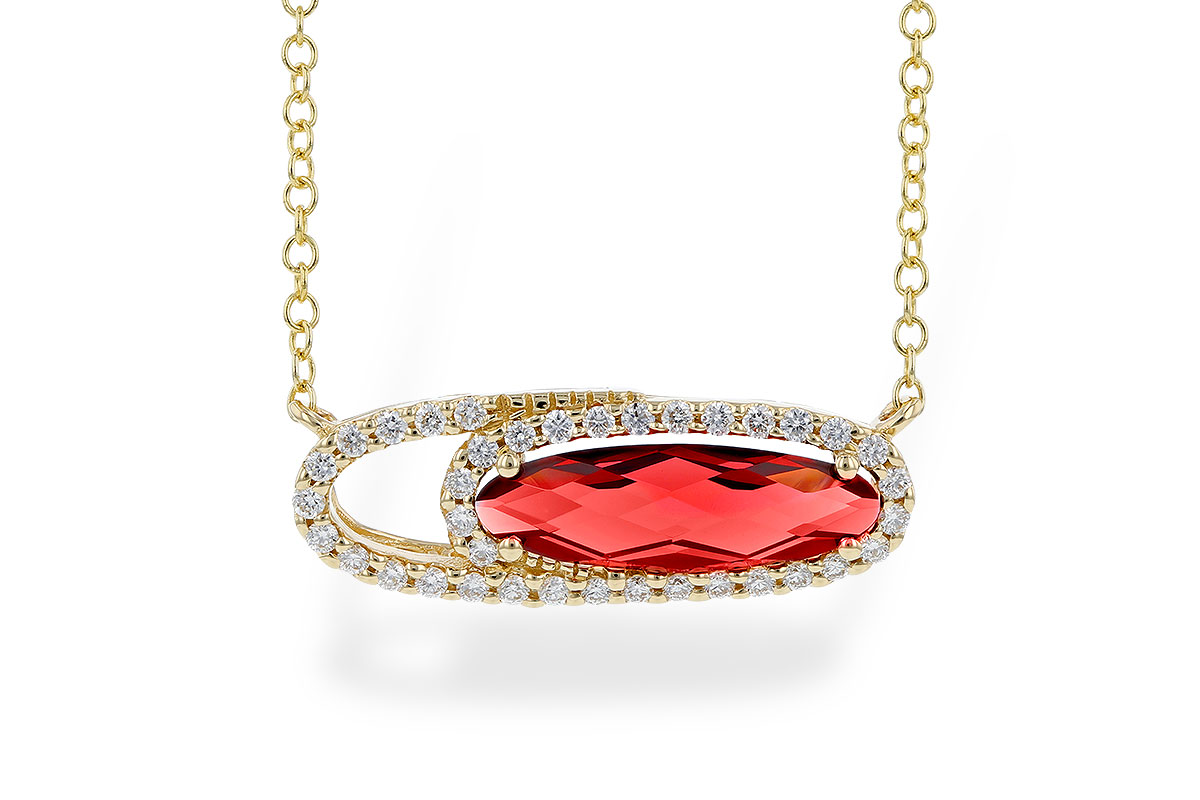 D319-20670: NECK 1.16 GARNET 1.30 TGW