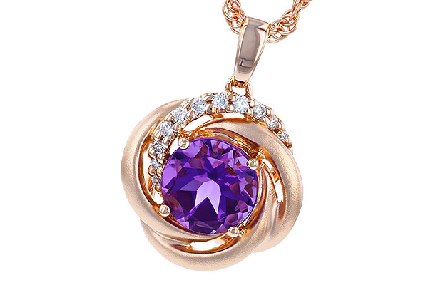 D319-22543: NECK 1.15 AMETHYST 1.22 TGW