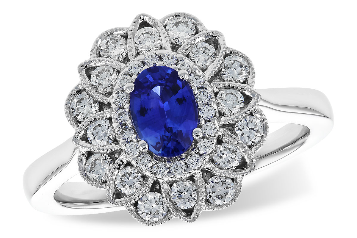 D319-26125: LDS RG .60 TW SAPPHIRE 1.12 TGW (6x4MM SAPP)