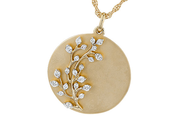 D320-09761: NECKLACE .24 TW