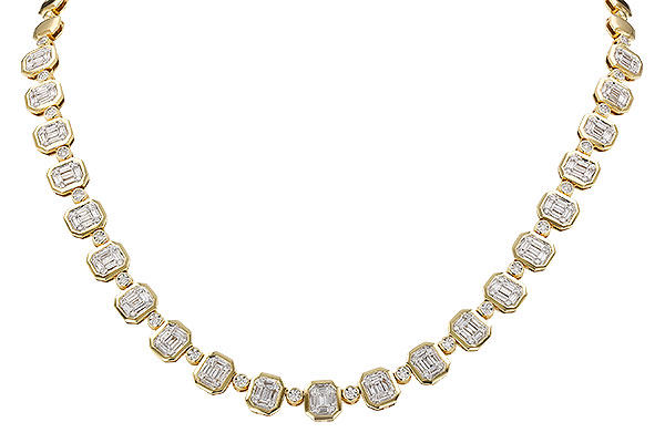 D320-09788: NECKLACE 1.39 BAG 1.80 TW (16")