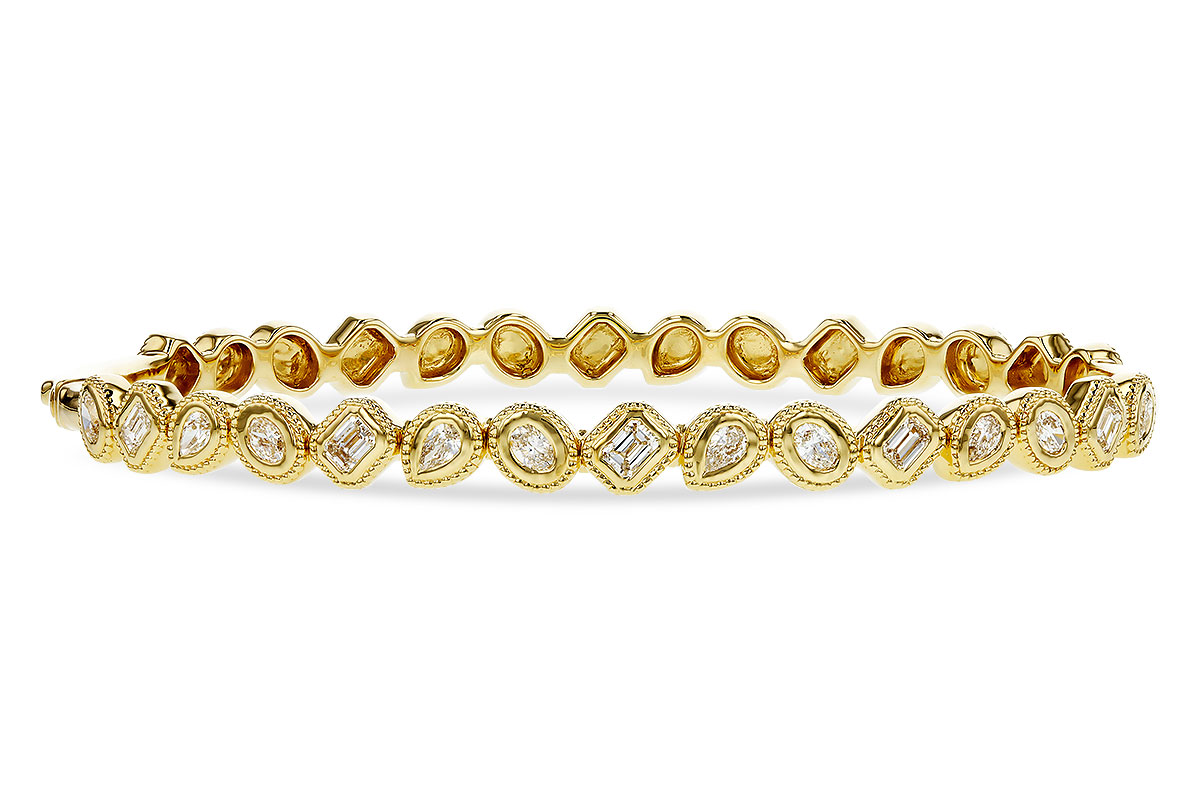 D320-17079: BANGLE 1.00 TW FANCY CUT DIAS