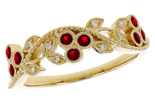 D320-17916: LDS DIA RG .22 RUBY TW .28 TGW