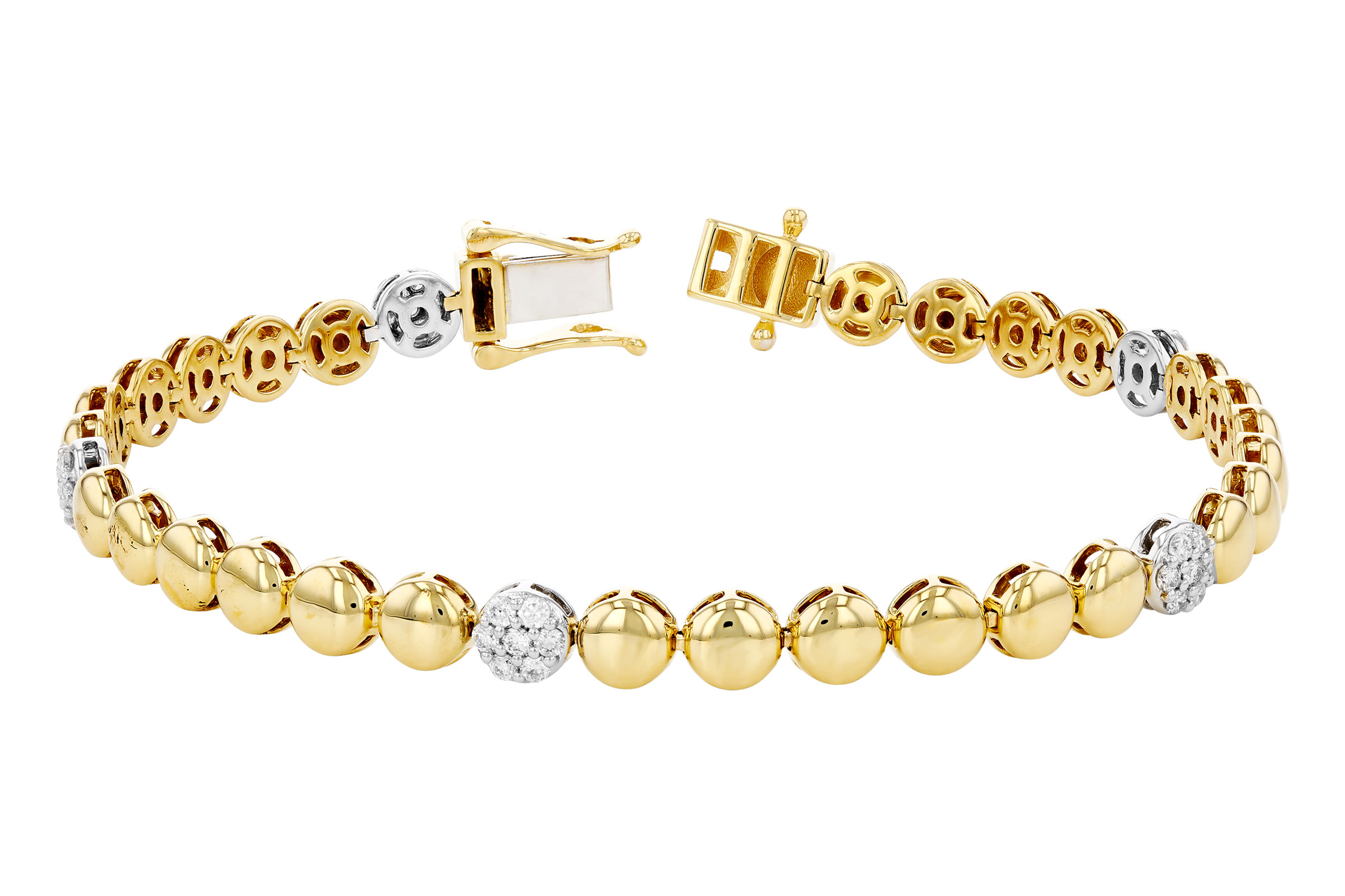 D321-01616: BRACELET .50 TW (7")