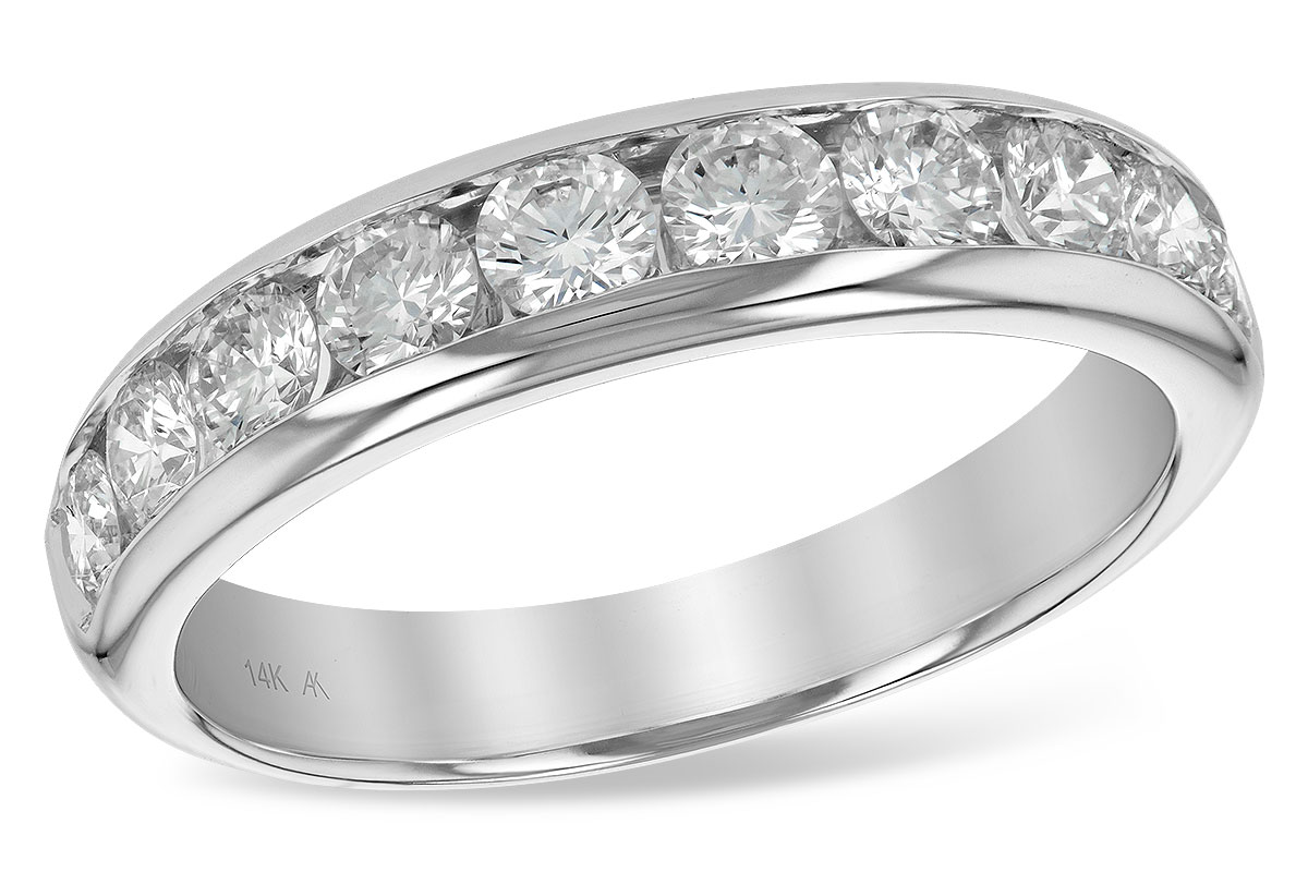 E138-33425: LDS WED RG 1.00 TW (10 STONES)