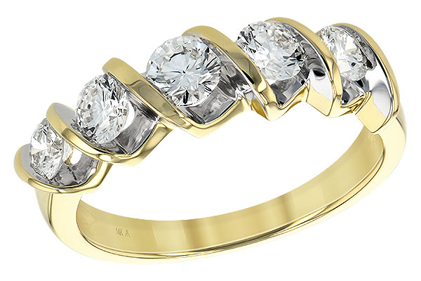 E138-33452: LDS WED RG 1.00CT TW