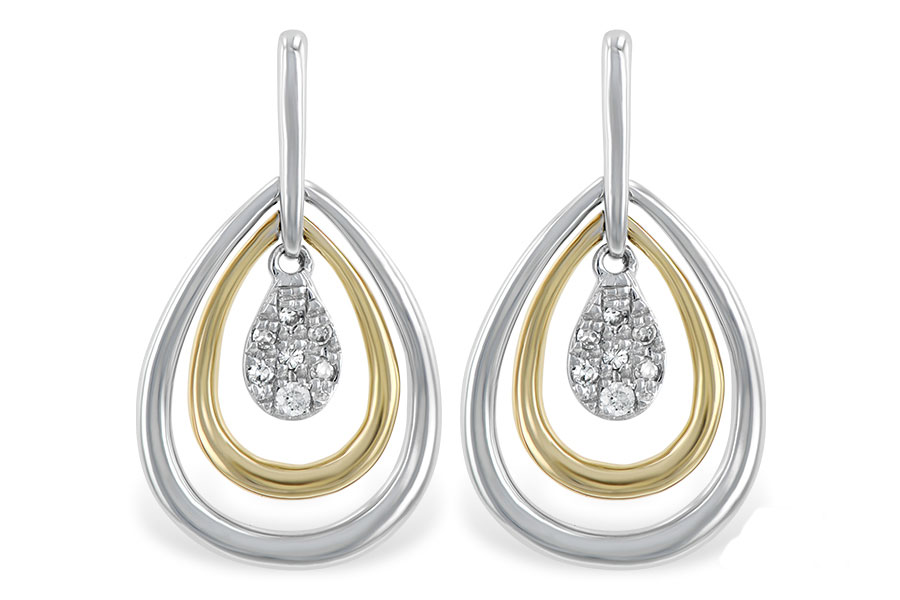 E229-22543: EARRINGS .06 TW