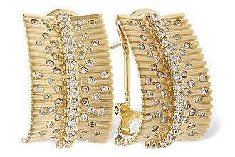E229-24334: EARRINGS .76 TW