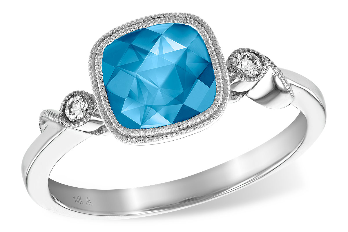 E231-97952: LDS RG 1.66 BLUE TOPAZ 1.71 TGW