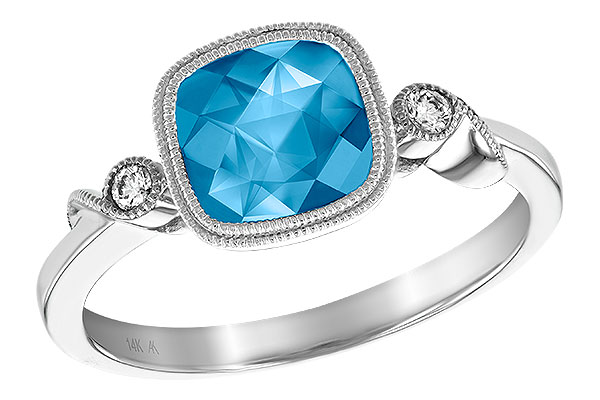 E231-97952: LDS RG 1.66 BLUE TOPAZ 1.71 TGW