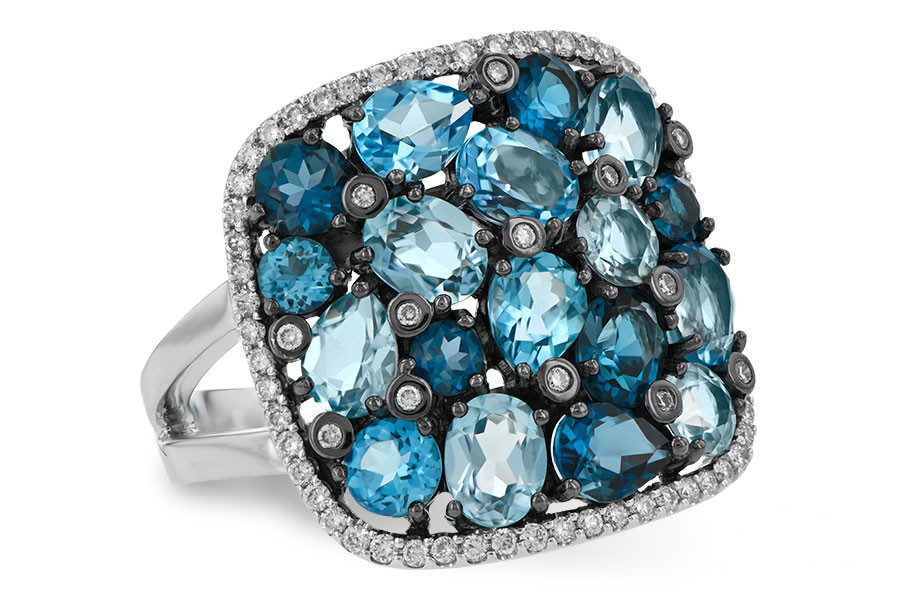 E232-87034: LDS RG 3.67 BLUE TOPAZ 3.94 TGW