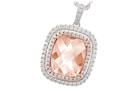 E233-77043: NECK 4.20 MORGANITE 4.66 TGW