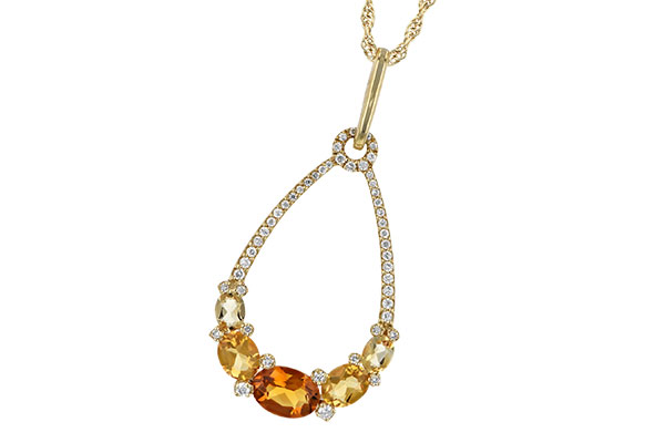 E233-77070: NECK 1.29 CITRINE 1.49 TGW