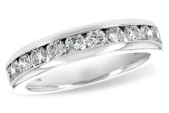 E233-80697: LDS WED RG 1.00 TW (12 STONES)