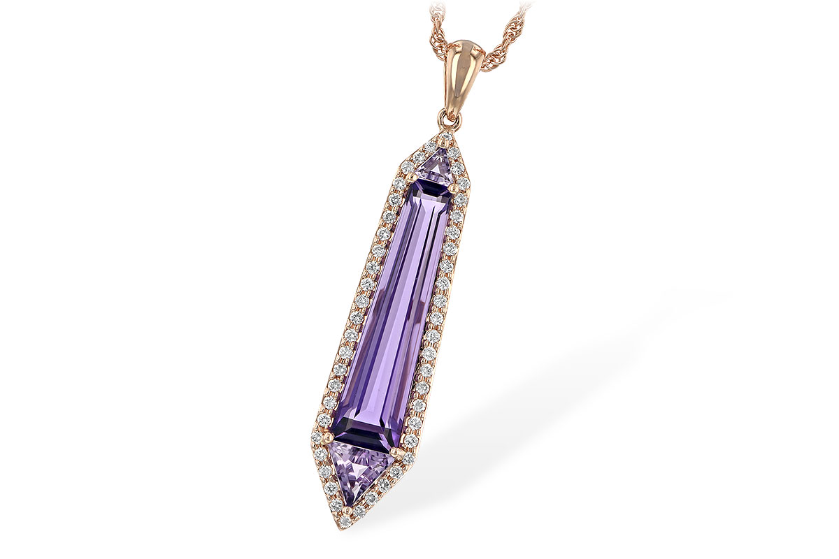 E234-65270: NECK 2.62 AMETHYST 2.85 TGW