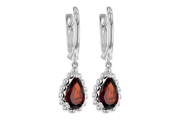 E234-67988: EARR 1.82 GARNET TW