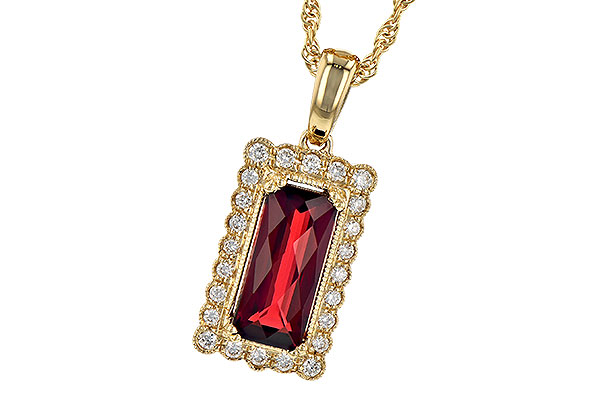 E318-28861: NECK 1.80 GARNET 1.95 TGW