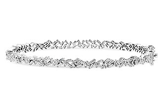 E318-28870: BANGLE .84 TW BAGUETTE DIAS
