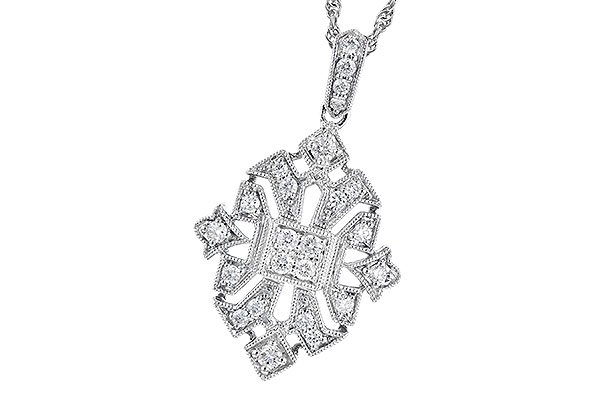 E318-33406: NECKLACE .40 TW