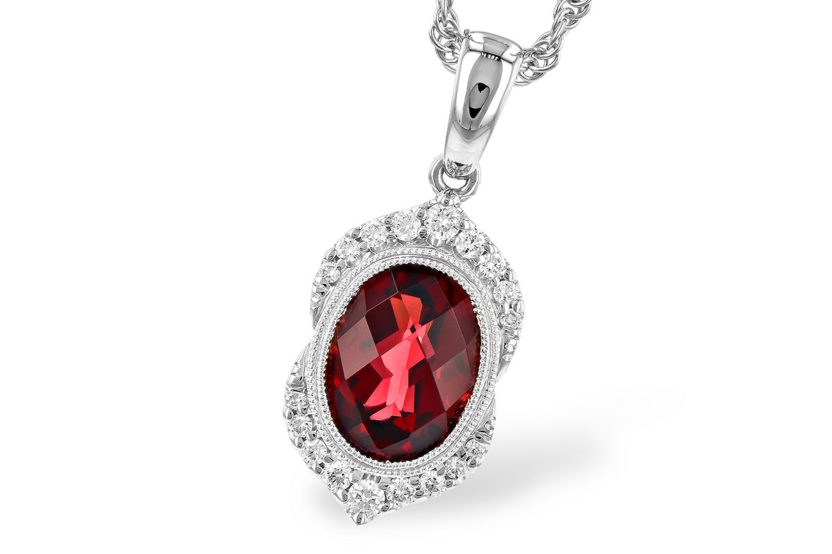 E319-18834: NECK 2.10 GARNET 2.24 TGW