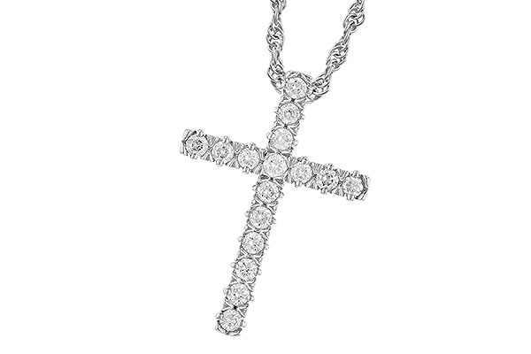 E319-18861: NECKLACE .25 TW