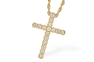 E319-18861: NECKLACE .25 TW