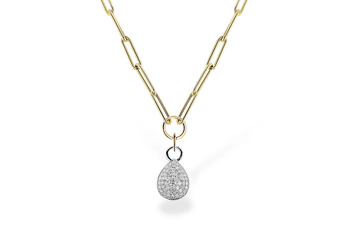 E319-18906: NECKLACE 1.26 TW (17 INCHES)
