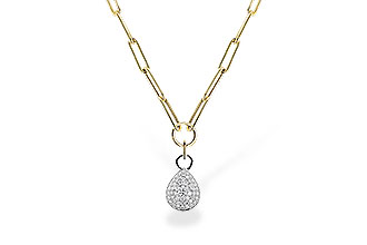 E319-18906: NECKLACE 1.26 TW (17 INCHES)